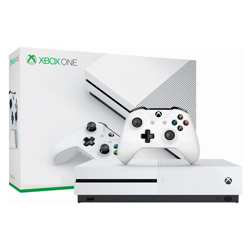 Microsoft Xbox One S 1Tb Console – White