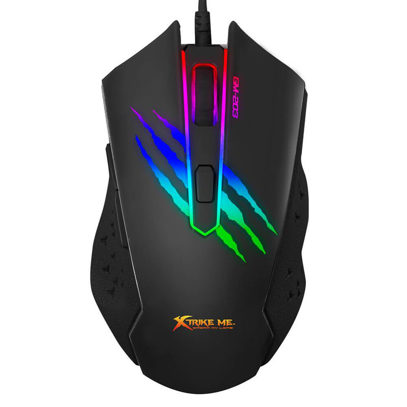 Wired Optical Gaming Mouse GM-203BK