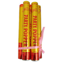 Big Size Golden Party Poppers Sparkle