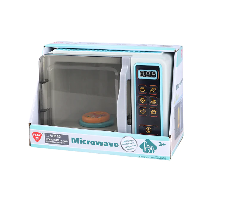 PLAYGO TOYS  MICROWAVE DEMO BATTERIES INCLUDED