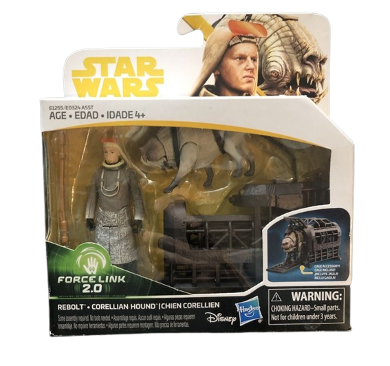 Hasbro Star Wars Force Link 2.0 Rebolt & Corellian Hound -E1255
